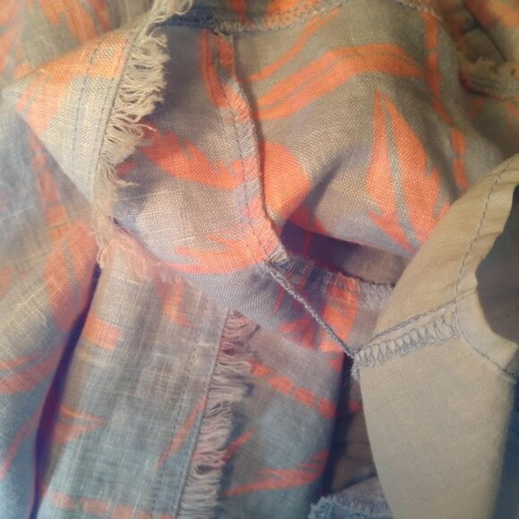 Vacation-Ready! NWT Tommy Bahama Two Palms L linen dress - Picture 3 of 16